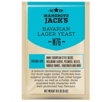 Дрожжи Mangrove Jack`s Bavarian lager  M76