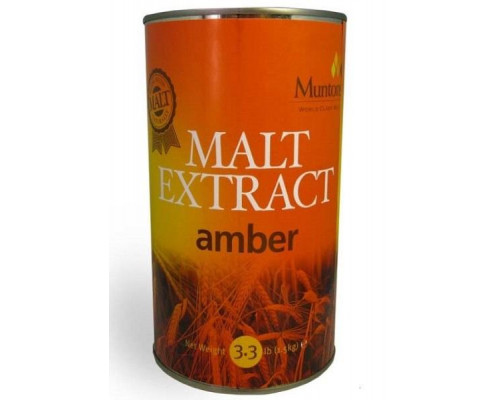 Солодовый экстракт Muntons Amber неохмеленный