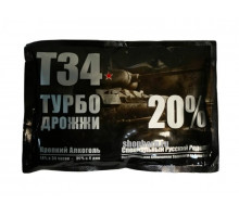 Дрожжи спиртовые Alcotec Turbo Yeast Т-34, 155 гр.