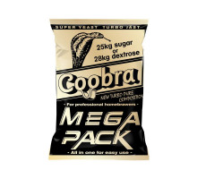 Активные дрожжи для большого объема сусла Сoobra MEGA PACK 360гр.